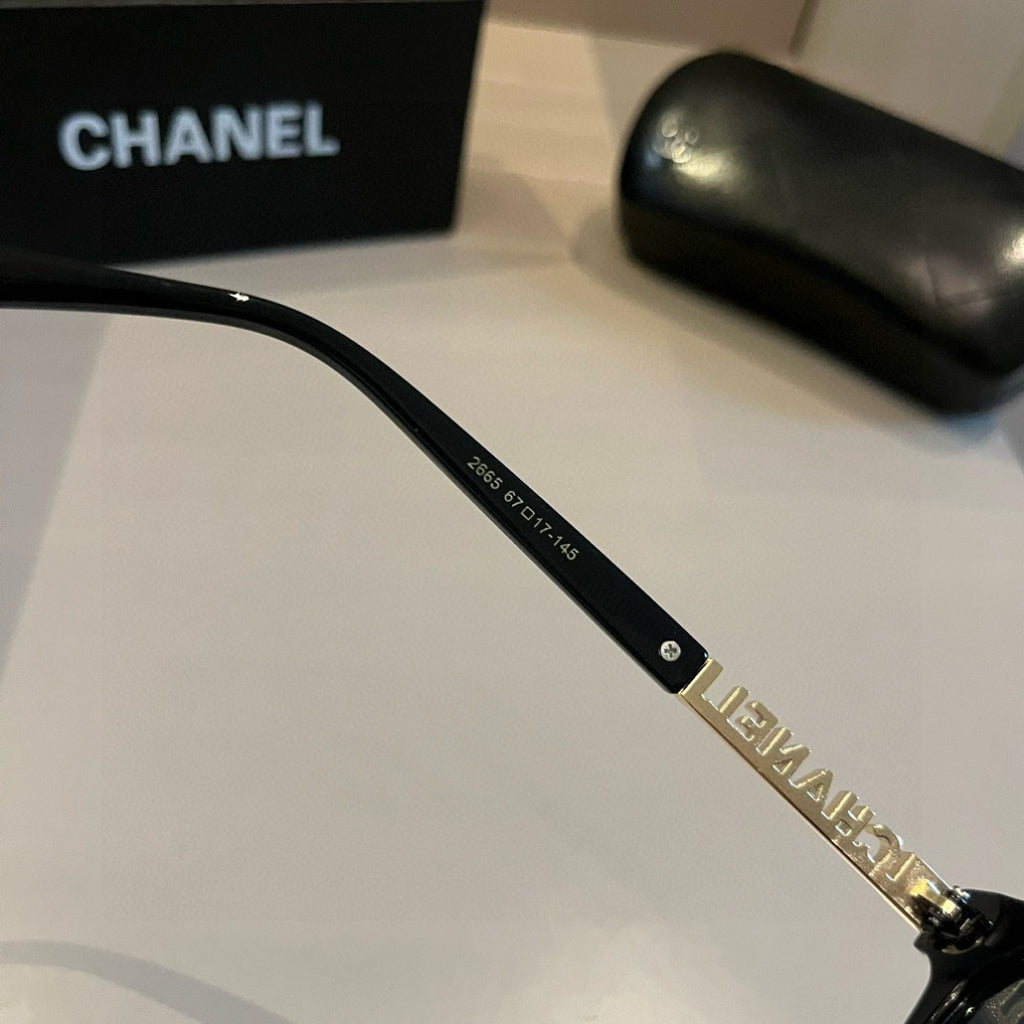 Chanel Oversized Silver Lens Sunglasses for Men & Women - 382224 - detail image 9