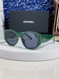 Chanel Polarized Cat-Eye Blue Lens Sunglasses for Women - 158324
