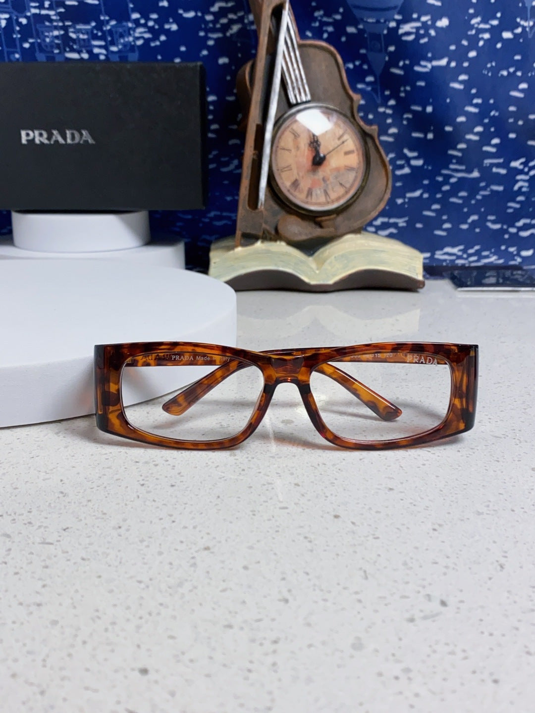 Prada SPRB03 Square Red Lens Sunglasses for Men & Women - 465713 - detail image 9