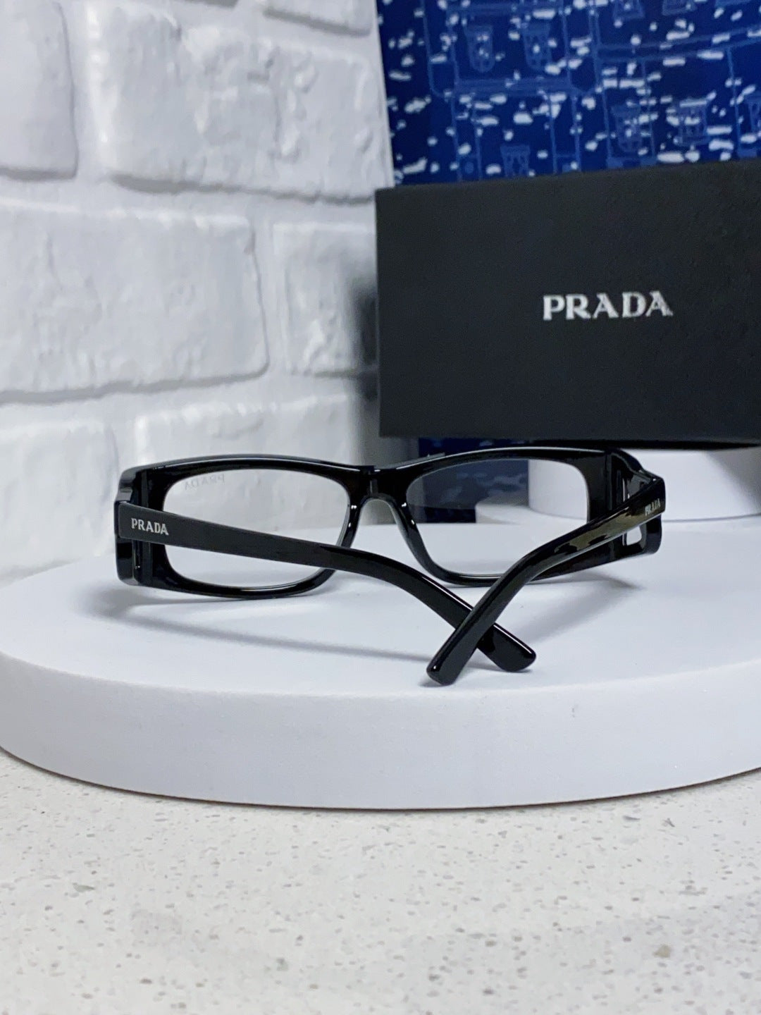 Prada SPRB03 Square Silver Lens Sunglasses for Men & Women - 465714 - detail image 2