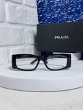 Prada SPRB03 Square Silver Lens Sunglasses for Men & Women - 465714