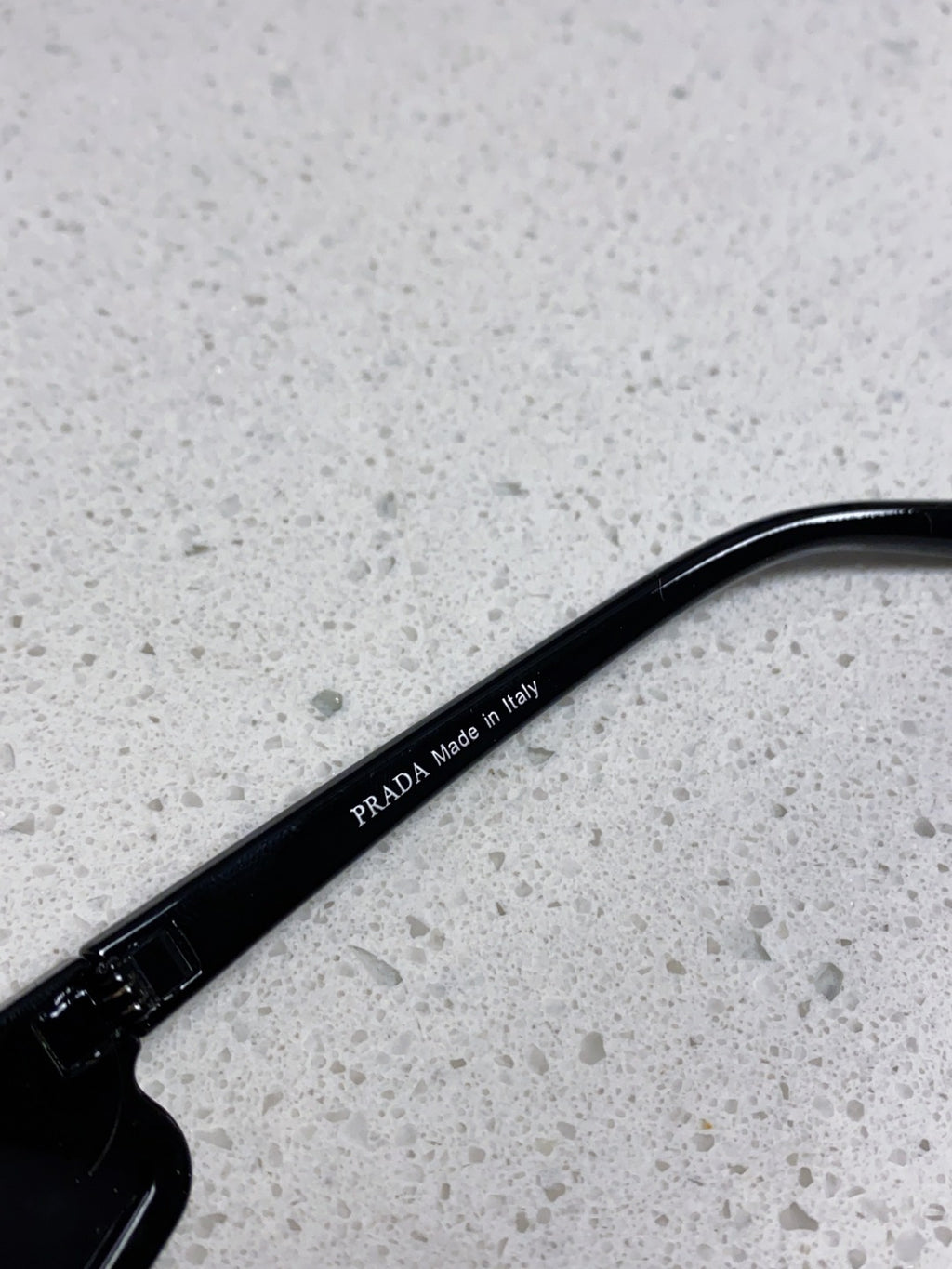 Prada SPRB03 Square Black Lens Sunglasses for Men & Women - detail image 9