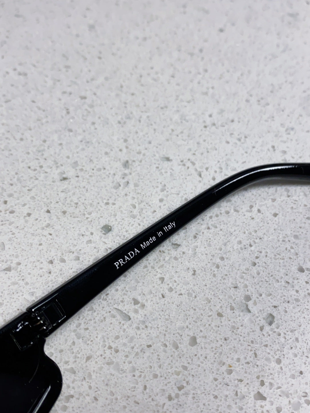 Prada SPRB03 Square Black Lens Sunglasses for Men & Women - detail image 9