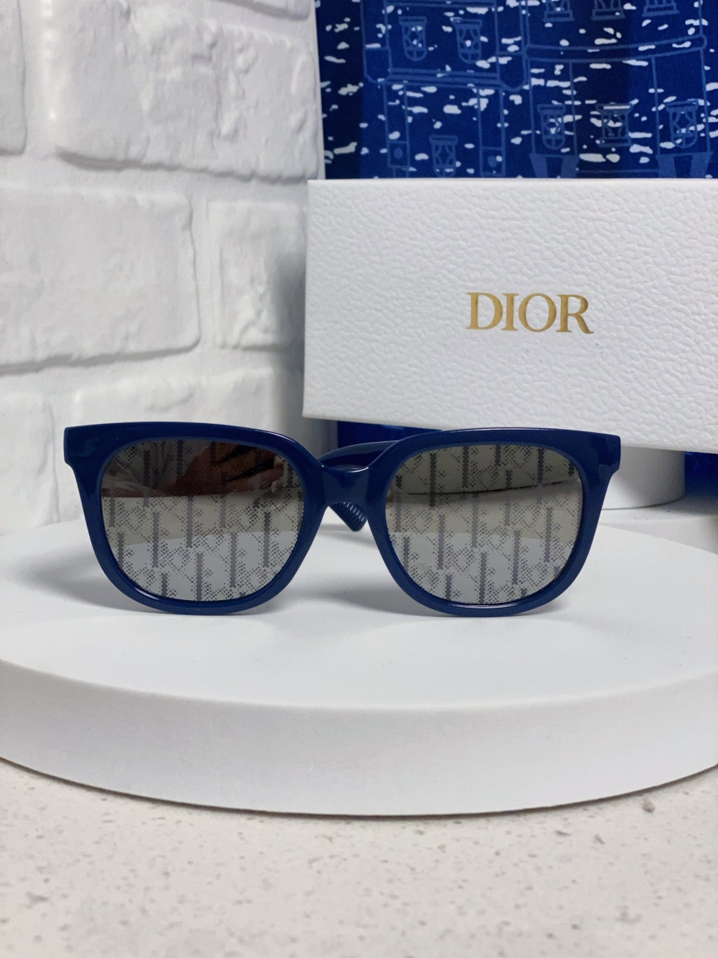 Dior Square Black Lens Sunglasses for Men & Women - 465233 - detail image 3