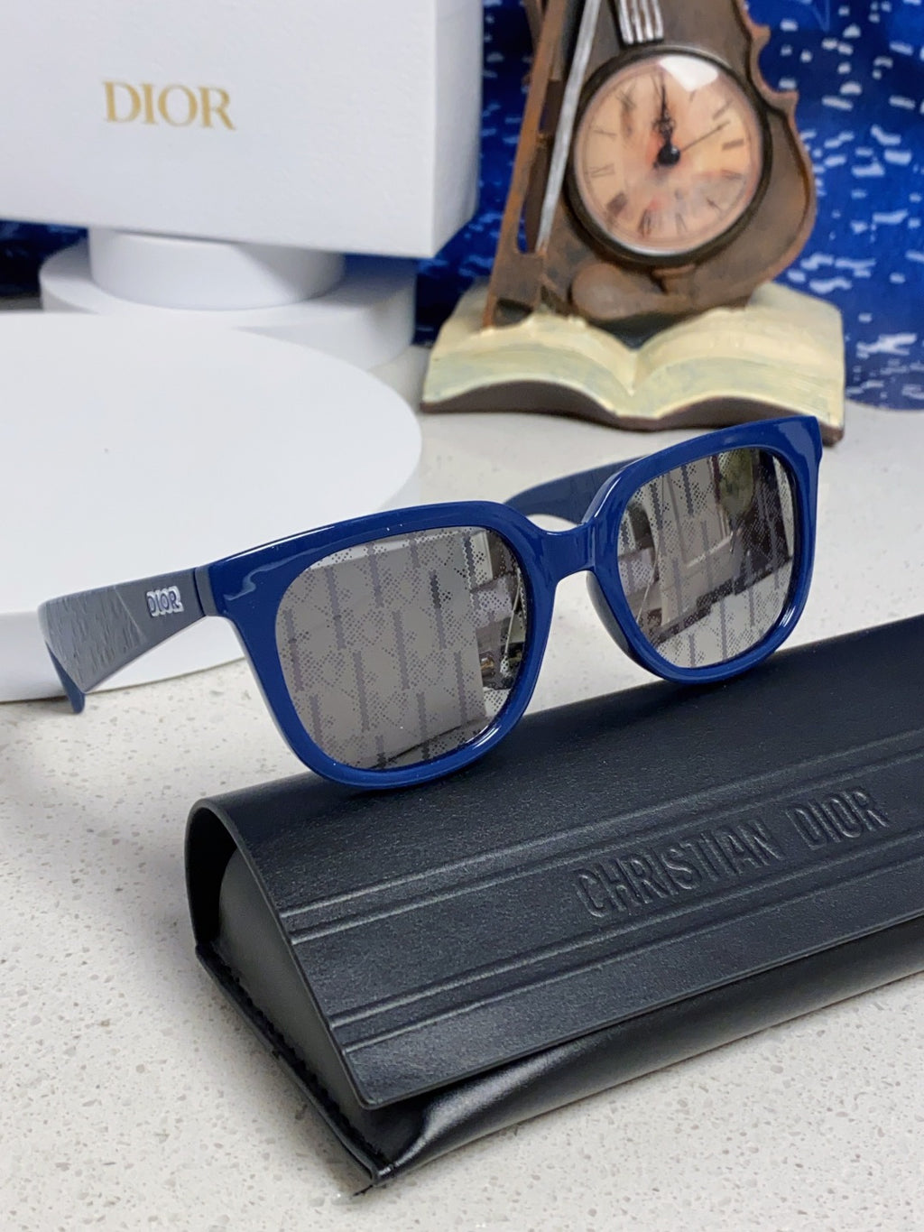 Dior Square Black Lens Sunglasses for Men & Women - 465233 - detail image 11