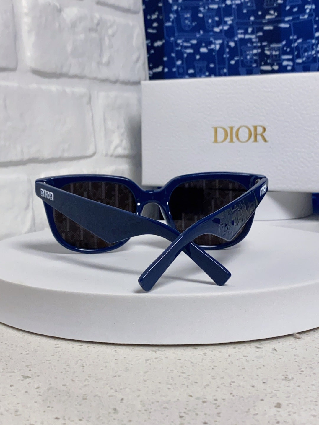 Dior Square Black Lens Sunglasses for Men & Women - 465233 - detail image 4