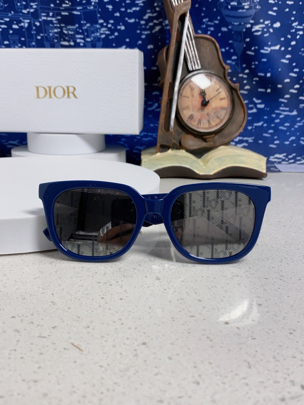 Dior Square Black Lens Sunglasses for Men & Women - 465233 - detail image 10