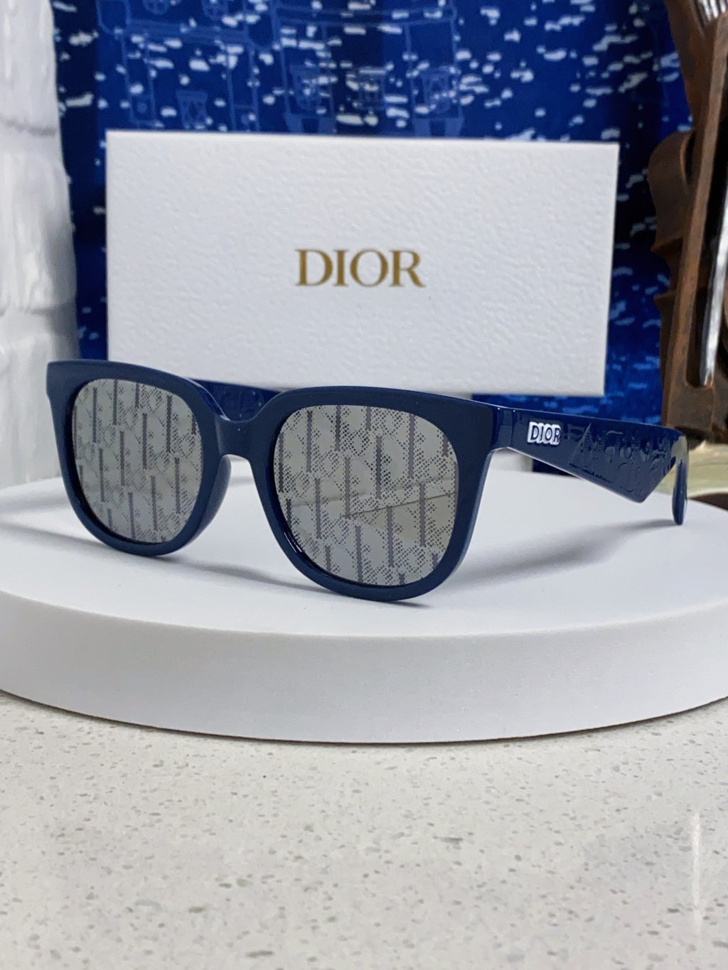 Dior Square Black Lens Sunglasses for Men & Women - 465233 - detail image 2