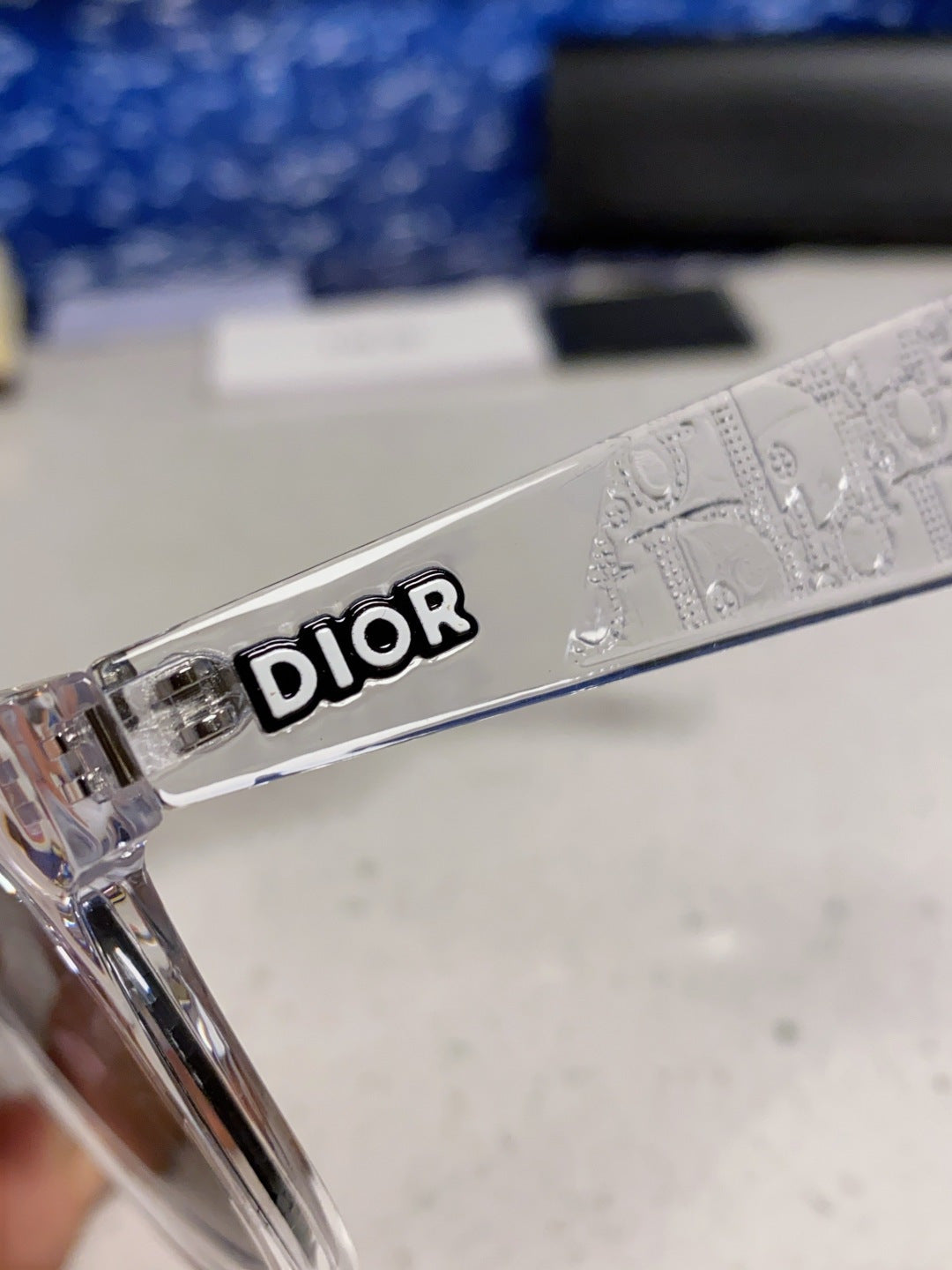 Dior Square Silver Lens Sunglasses for Men & Women - 465234 - detail image 7