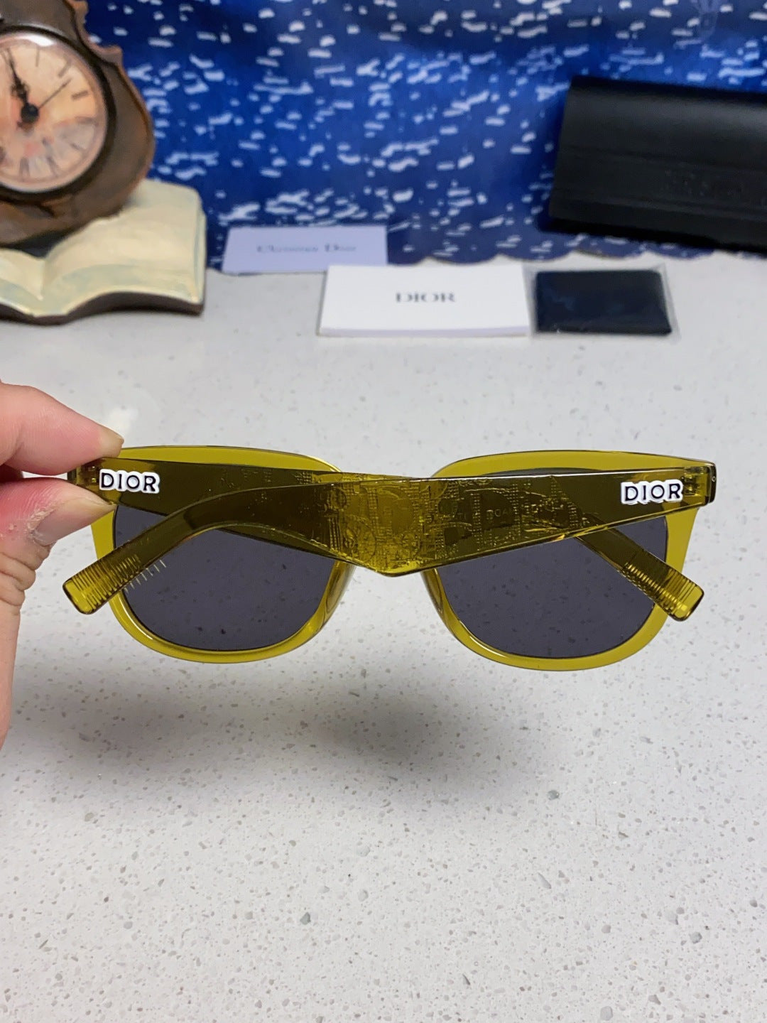 Dior Square Brown Lens Sunglasses for Men & Women - 465236 - detail image 5