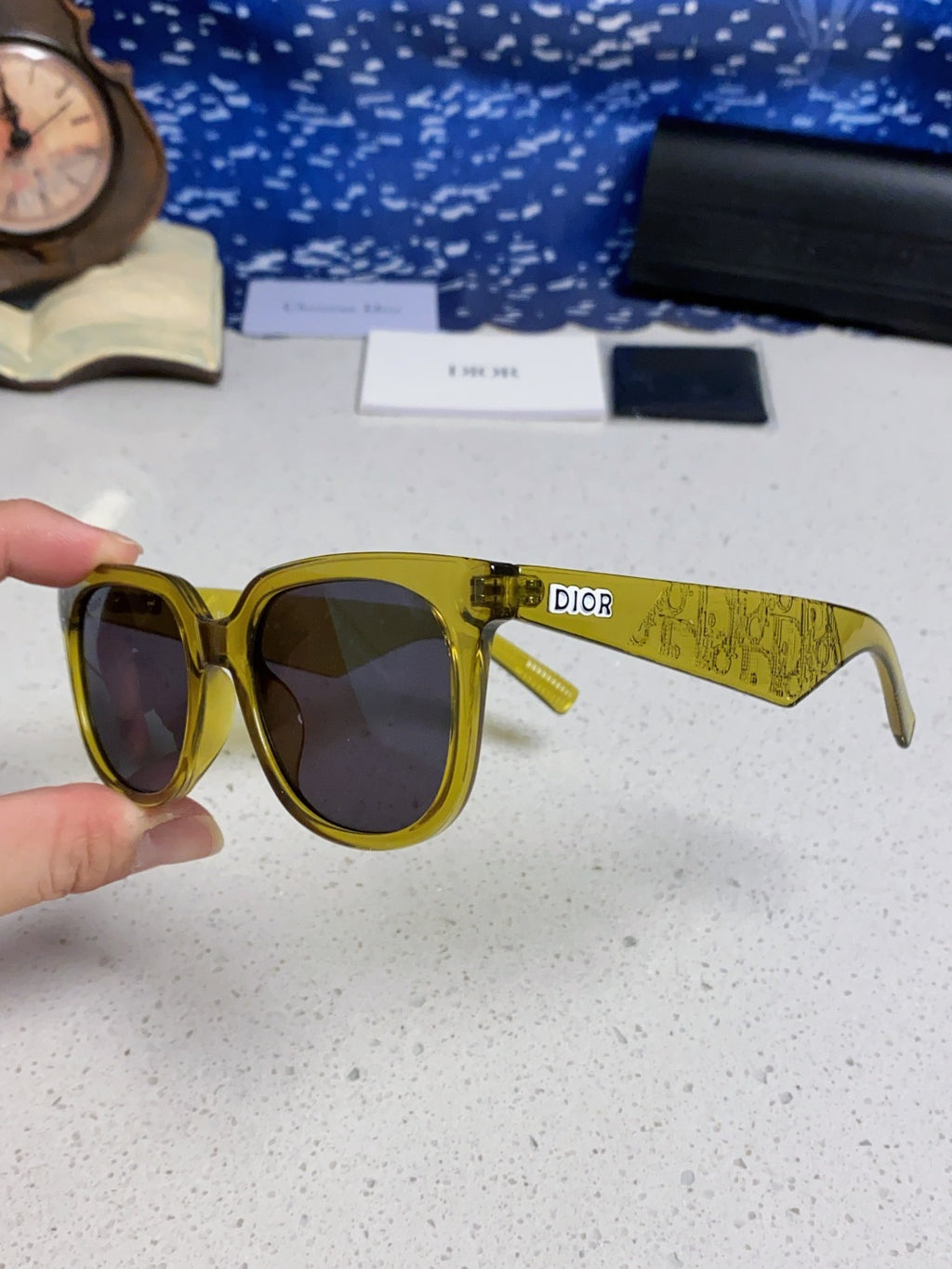 Dior Square Brown Lens Sunglasses for Men & Women - 465236 - detail image 6