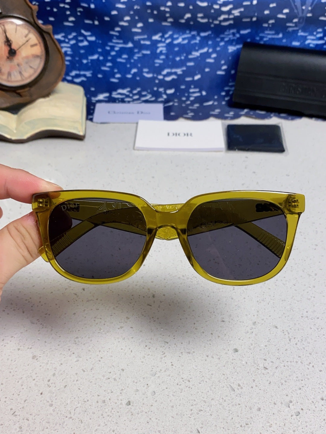 Dior Square Brown Lens Sunglasses for Men & Women - 465236 - detail image 4