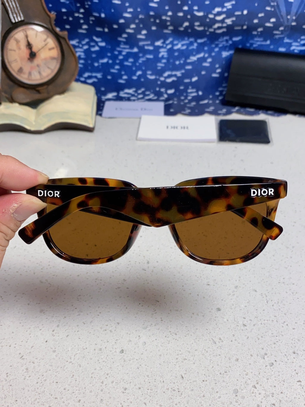 Dior Square Brown Lens Sunglasses for Men & Women - 465238 - detail image 5