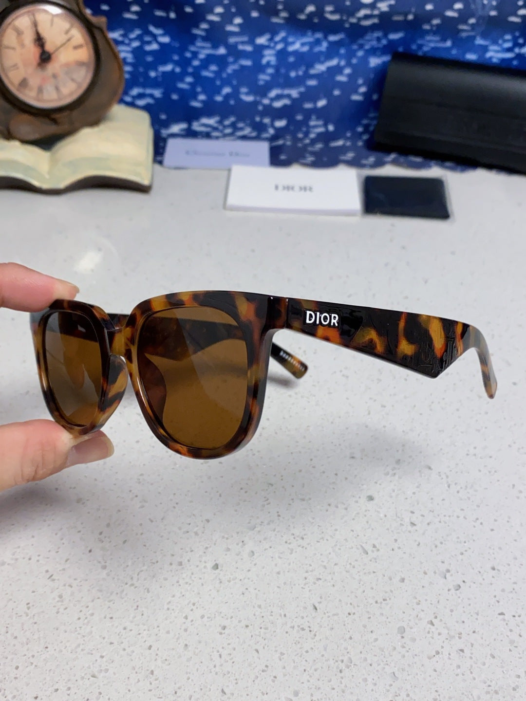 Dior Square Brown Lens Sunglasses for Men & Women - 465238 - detail image 6