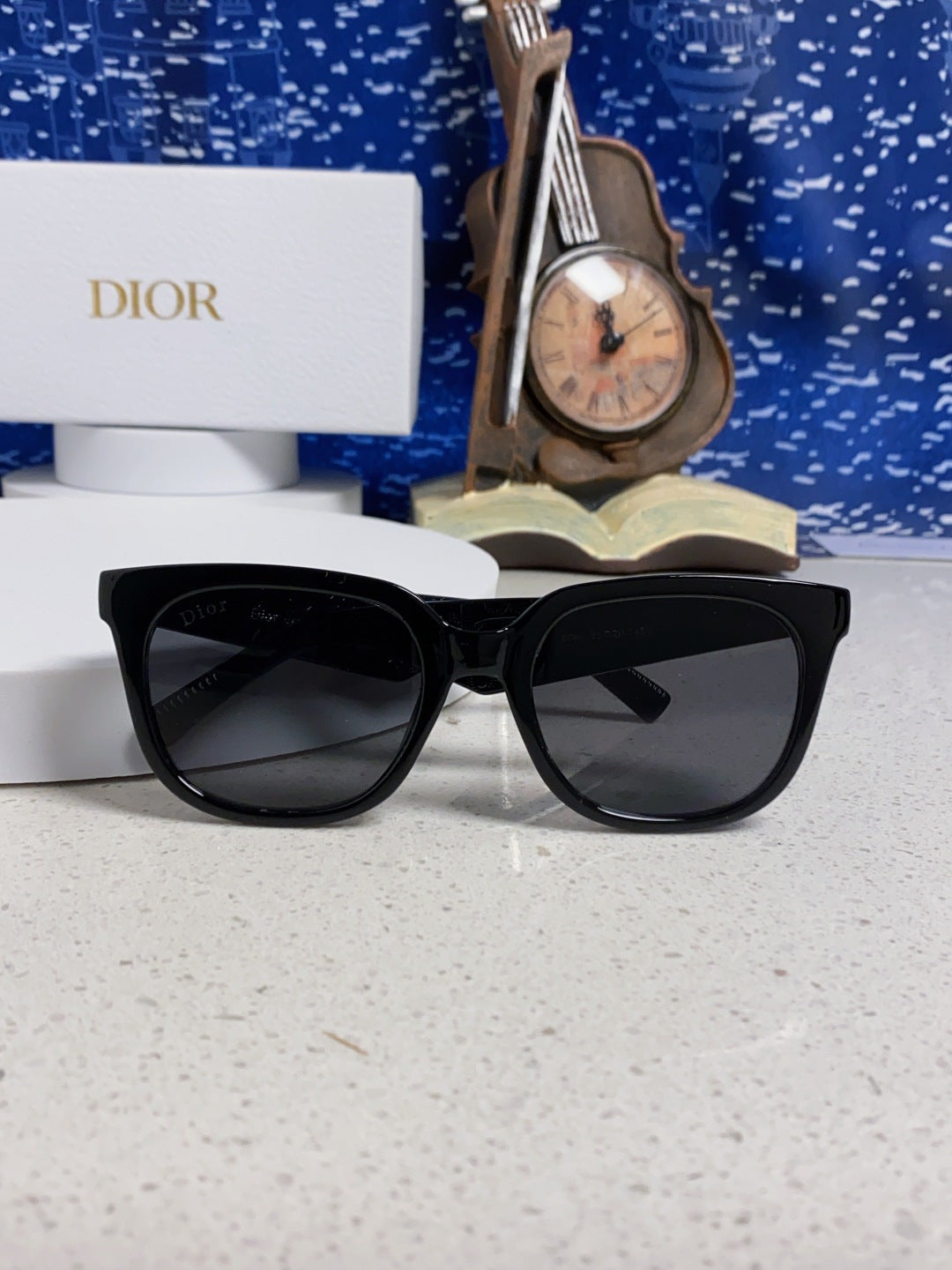 Dior Square Gold Lens Sunglasses for Men & Women - detail image 10