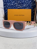 Louis Vuitton Square Red Lens Sunglasses for Men & Women - 866861