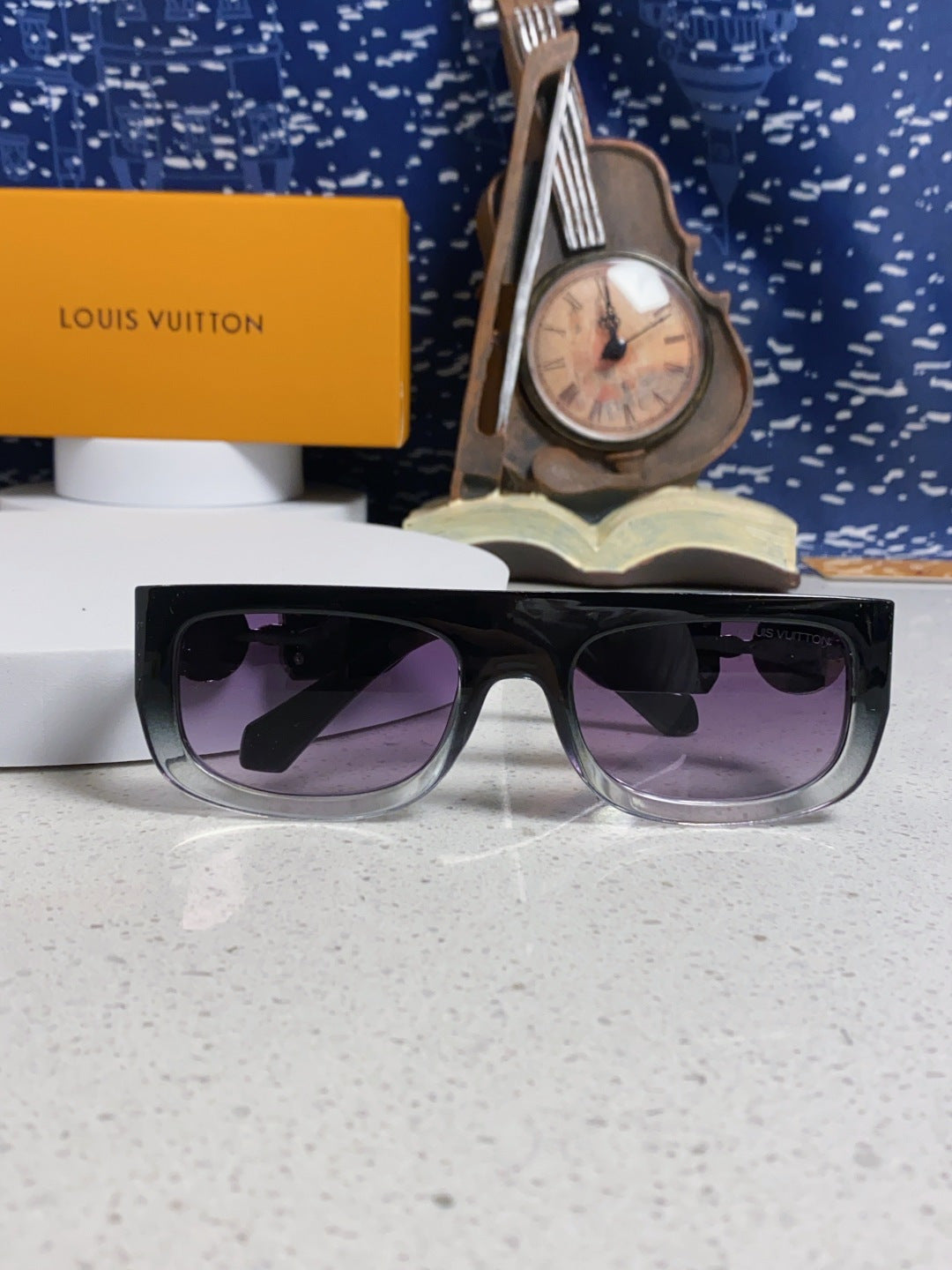 Louis Vuitton Square Brown Lens Sunglasses for Men & Women - 866864 - detail image 8