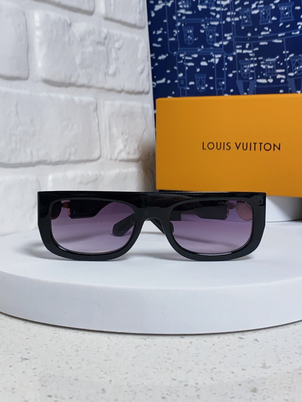 Louis Vuitton Square Brown Lens Sunglasses for Men & Women - 866865 - detail image 2