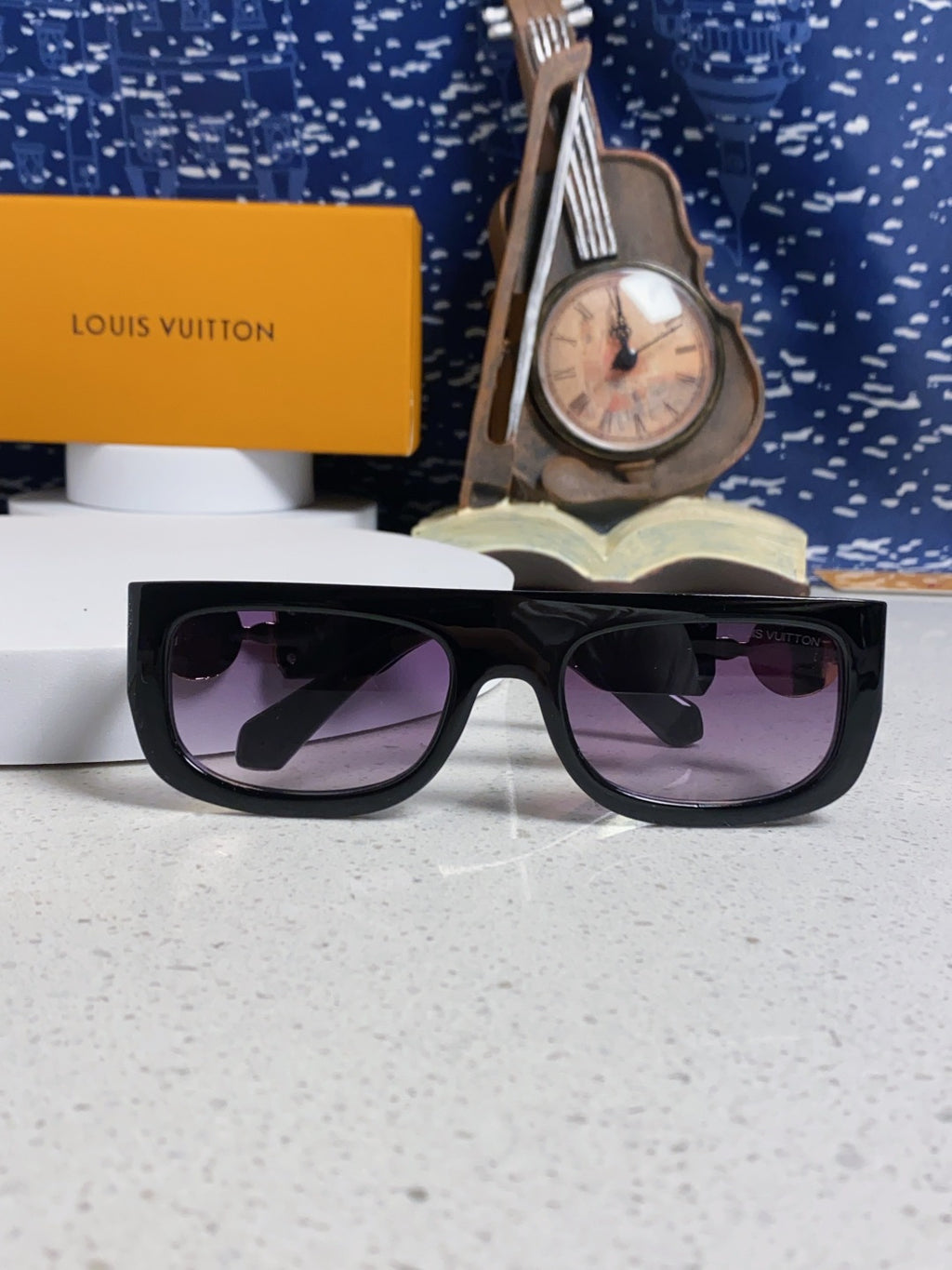 Louis Vuitton Square Brown Lens Sunglasses for Men & Women - 866865 - detail image 9