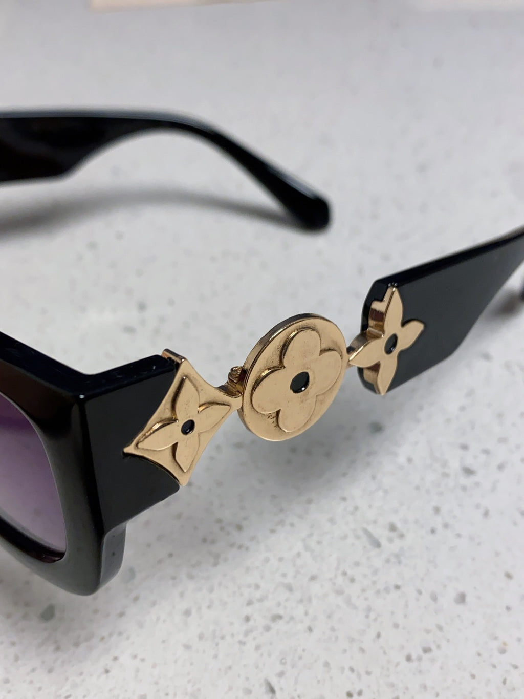 Louis Vuitton Square Brown Lens Sunglasses for Men & Women - 866865 - detail image 7