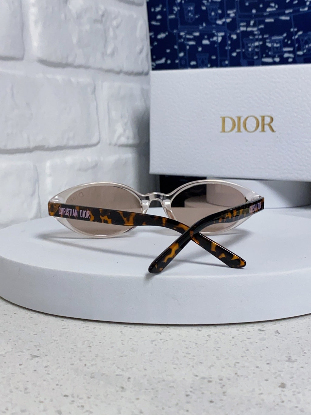 Dior Cat-Eye Silver Lens Sunglasses for Women - 415539 - detail image 3