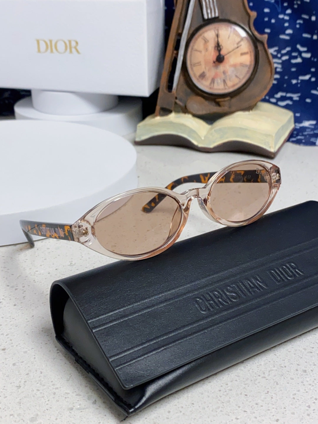 Dior Cat-Eye Silver Lens Sunglasses for Women - 415539 - detail image 10