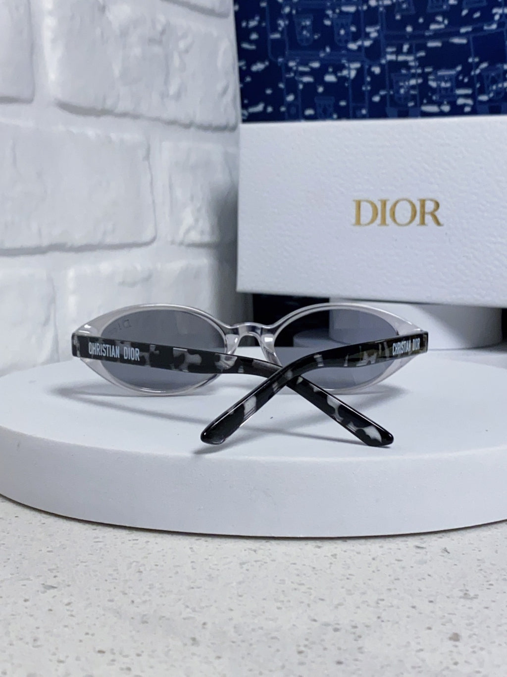 Dior Cat-Eye Silver Lens Sunglasses for Women - 415540 - detail image 3