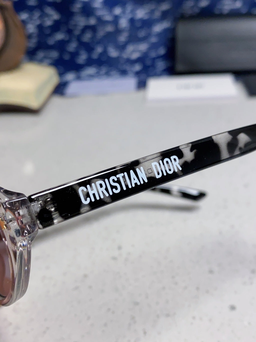 Dior Cat-Eye Silver Lens Sunglasses for Women - 867118 - detail image 7