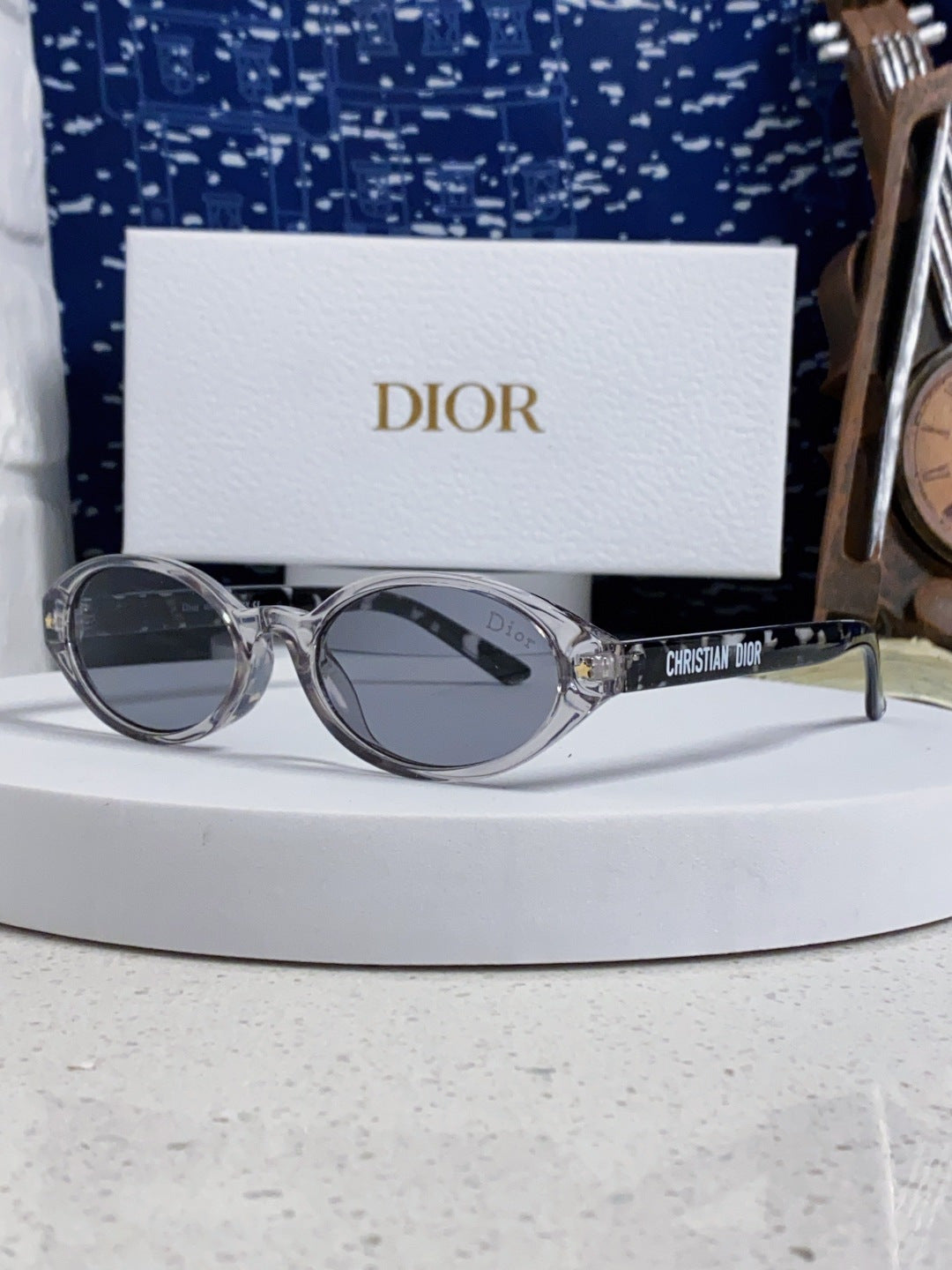 Dior Cat-Eye Silver Lens Sunglasses for Women - 431727