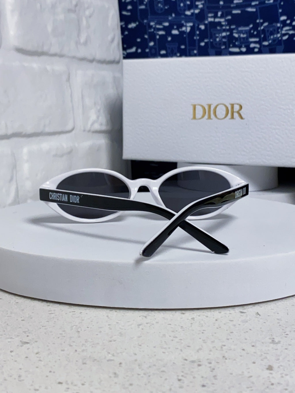 Dior Cat-Eye Silver Lens Sunglasses for Women - 415542 - detail image 3