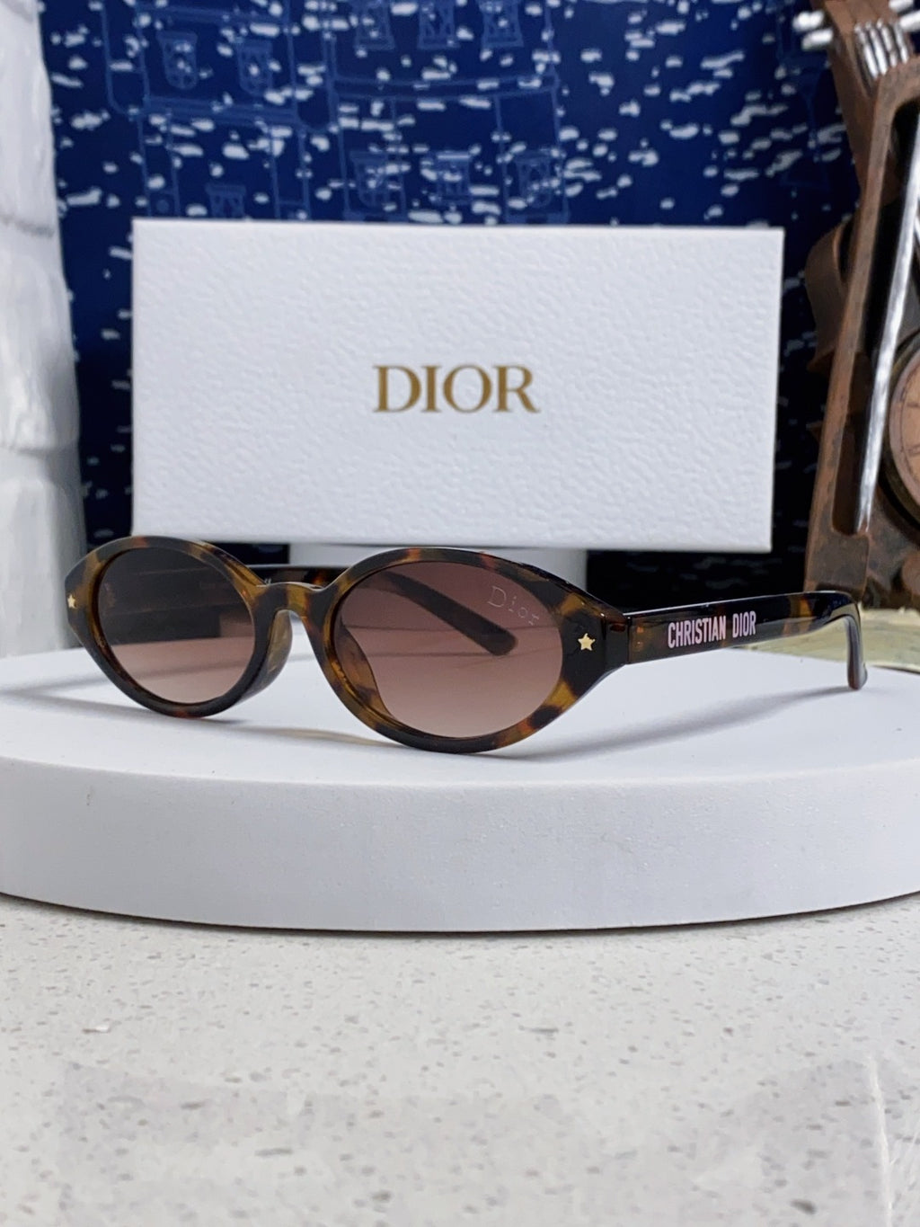 Dior Cat-Eye Red Lens Sunglasses for Women - 415544