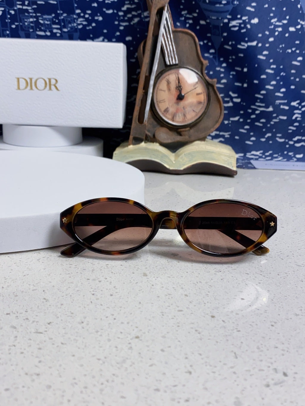 Dior Cat-Eye Red Lens Sunglasses for Women - 415544 - detail image 9