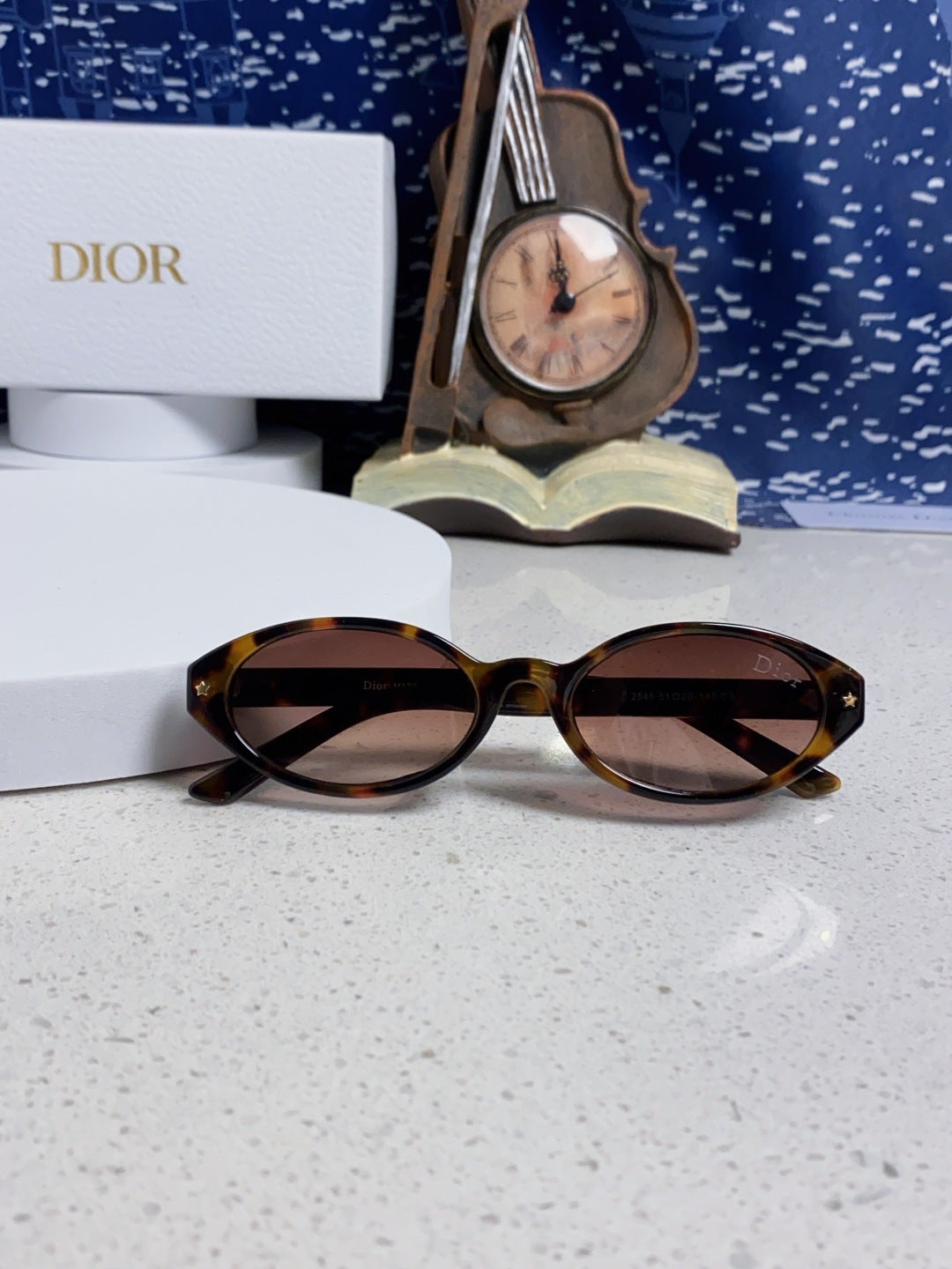 Dior Cat-Eye Red Lens Sunglasses for Women - 415544 - detail image 9