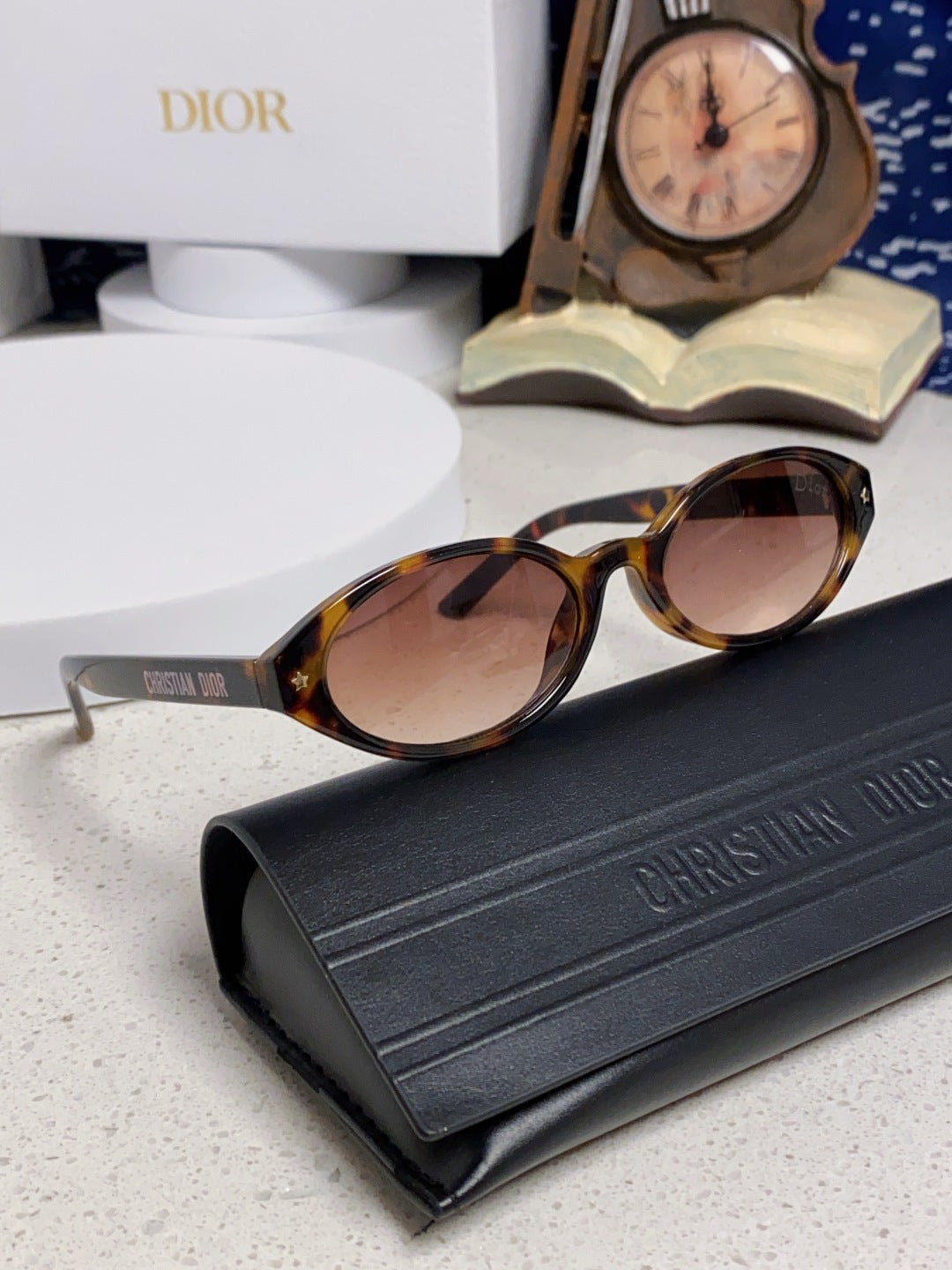 Dior Cat-Eye Red Lens Sunglasses for Women - 431731 - detail image 10