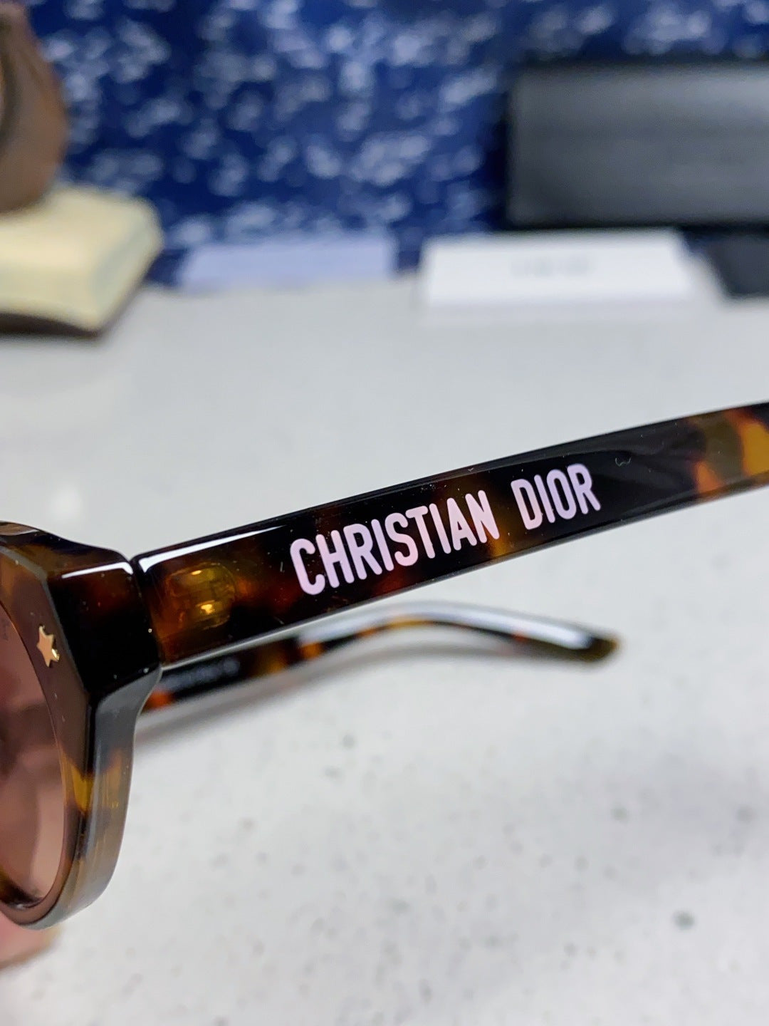 Dior Cat-Eye Red Lens Sunglasses for Women - 431731 - detail image 7