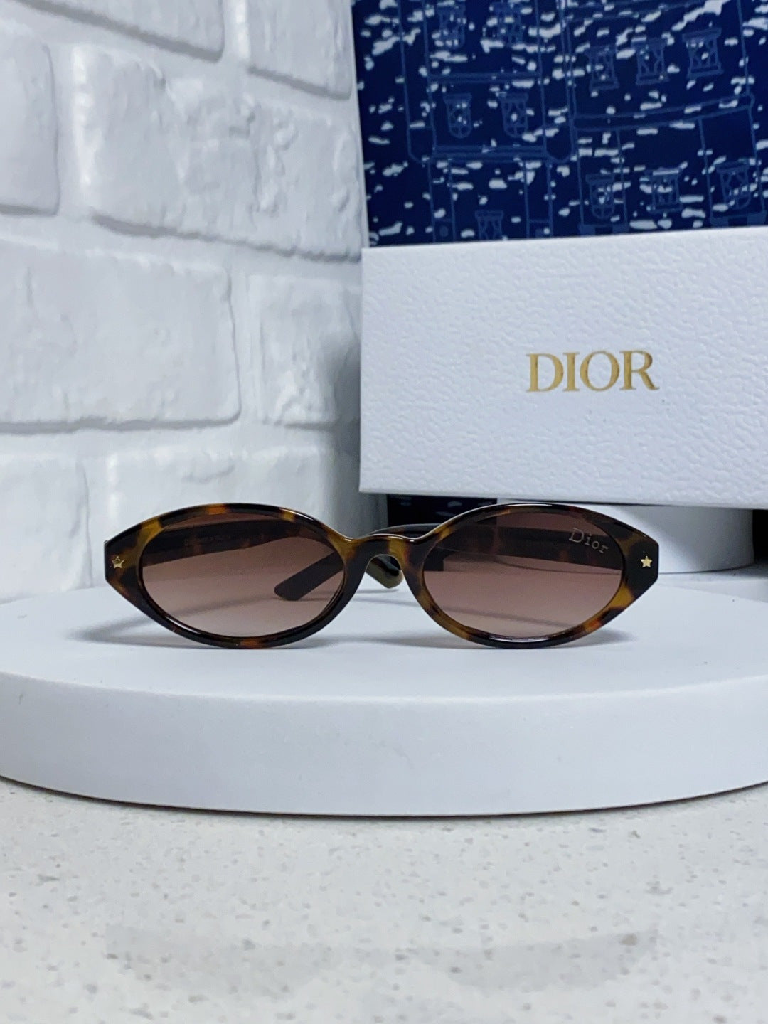Dior Cat-Eye Red Lens Sunglasses for Women - 415544 - detail image 2