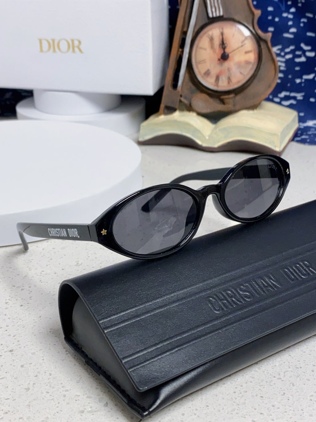Dior Cat-Eye Red Lens Sunglasses for Women - detail image 10