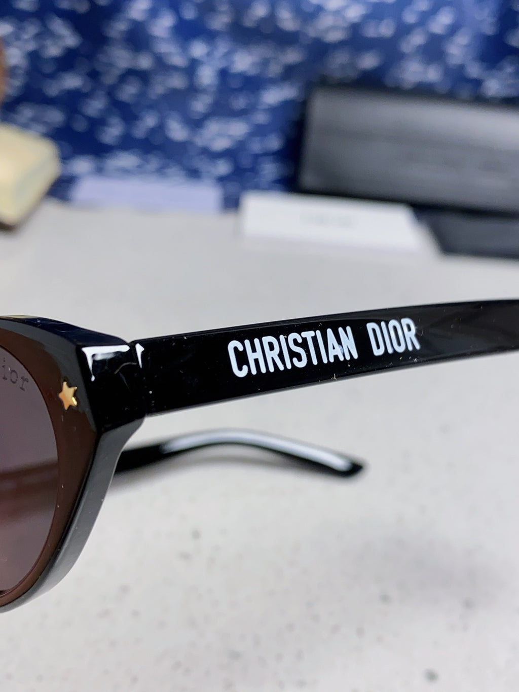 Dior Cat-Eye Red Lens Sunglasses for Women - detail image 7