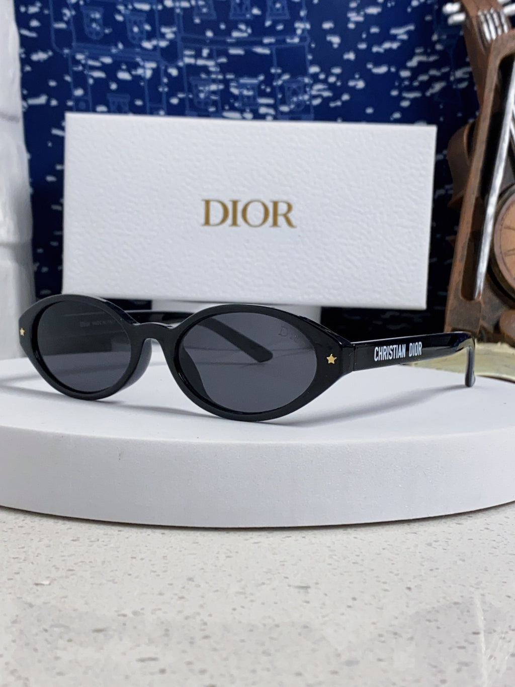 Dior Cat-Eye Red Lens Sunglasses for Women