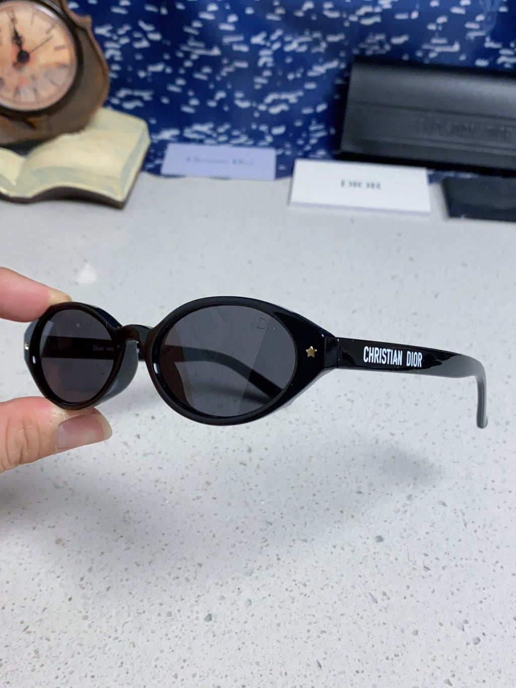 Dior Cat-Eye Red Lens Sunglasses for Women - detail image 6