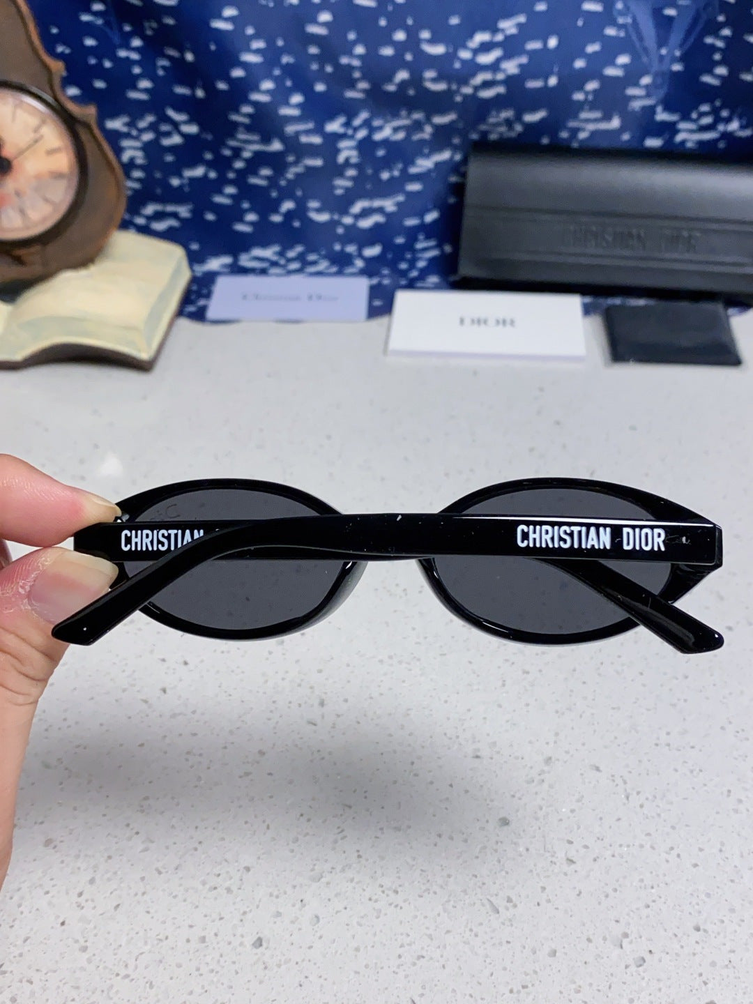 Dior Cat-Eye Red Lens Sunglasses for Women - detail image 5