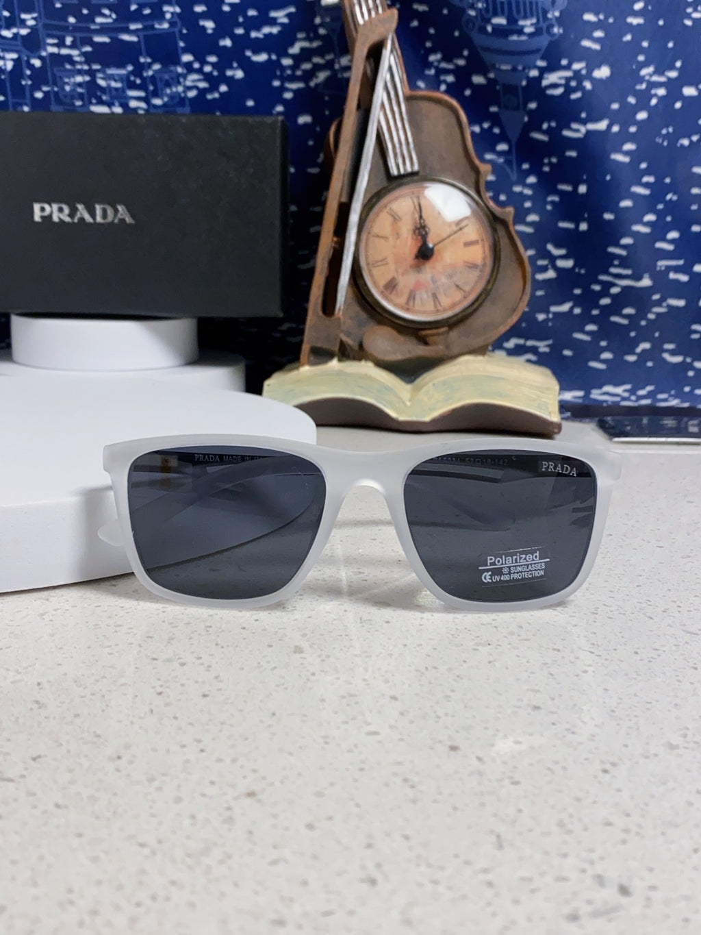 Prada Polarized Fashion Blue Lens Sunglasses for Men & Women - 432112 - detail image 9