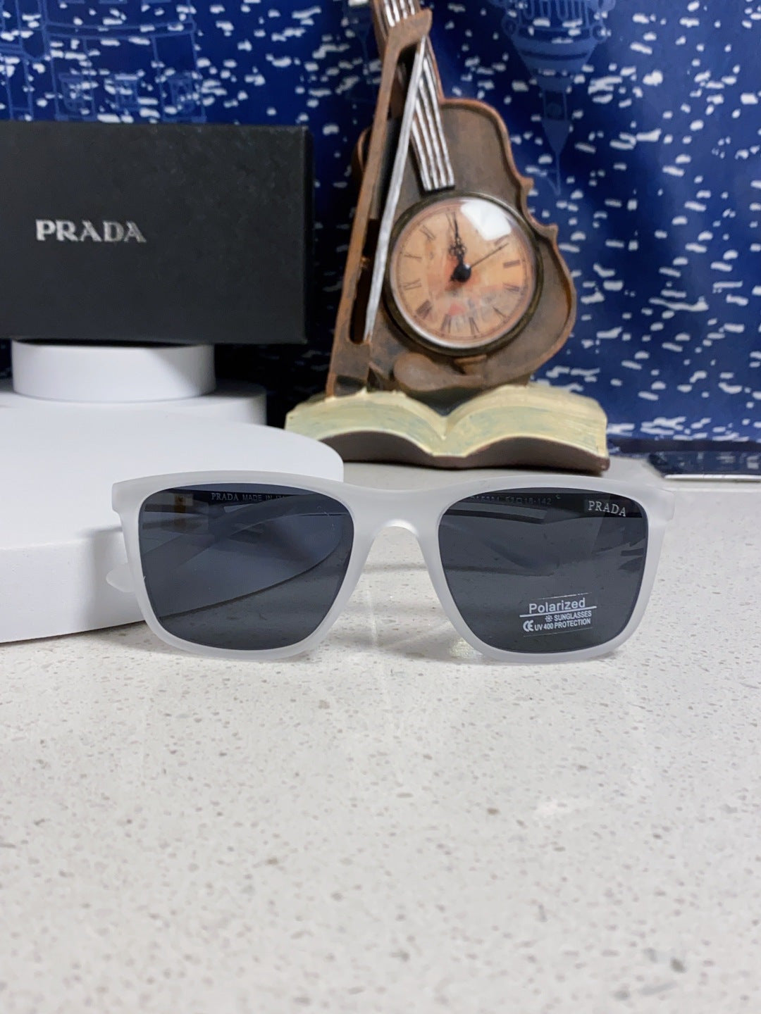Prada Polarized Fashion Blue Lens Sunglasses for Men & Women - 432112 - detail image 9