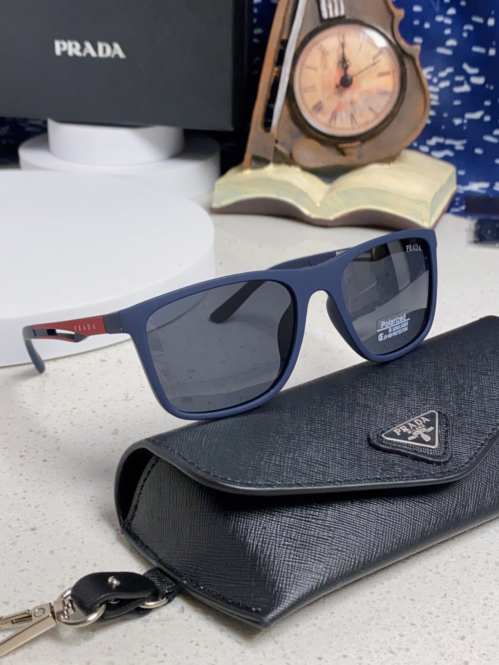Prada Polarized Fashion Blue Lens Sunglasses for Men & Women - 415679 - detail image 10