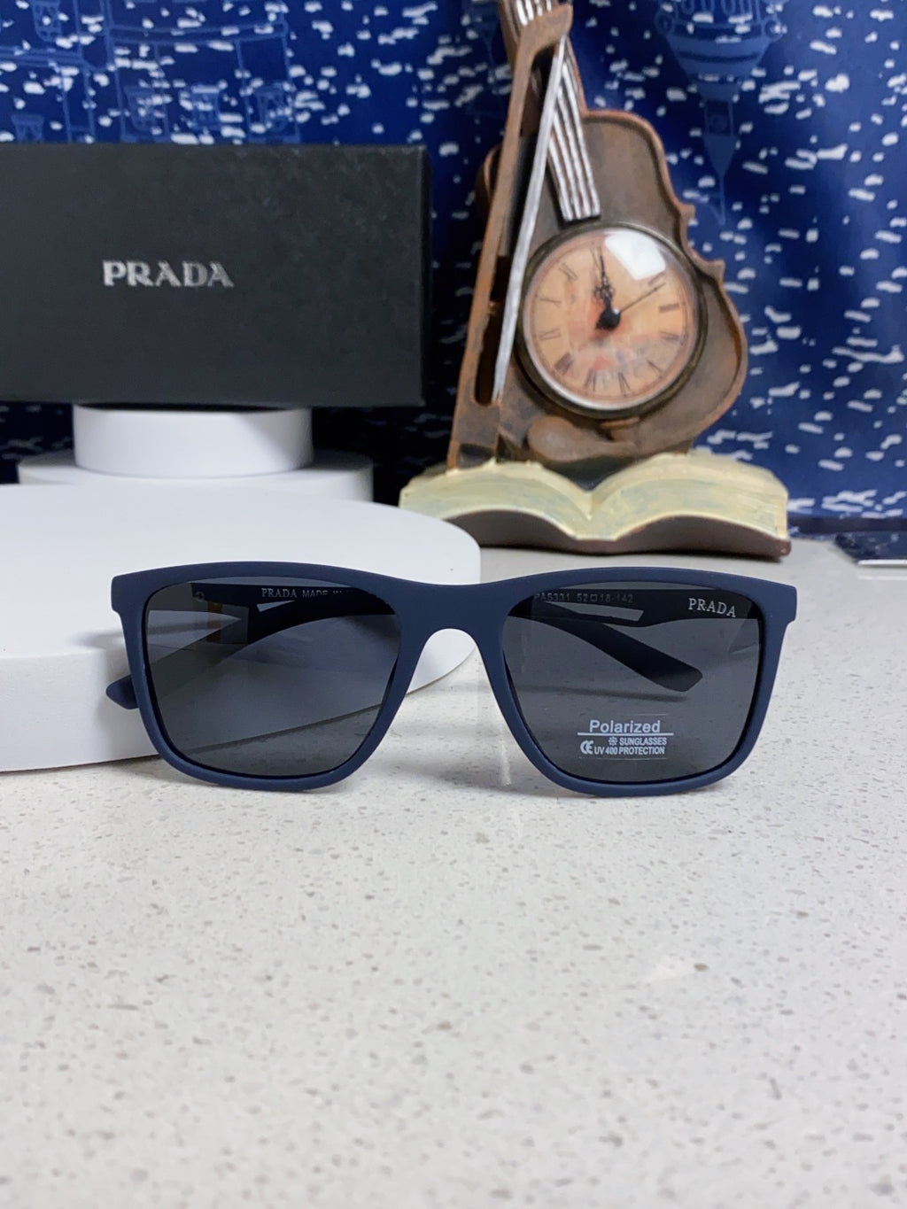 Prada Polarized Fashion Blue Lens Sunglasses for Men & Women - 432113 - detail image 9