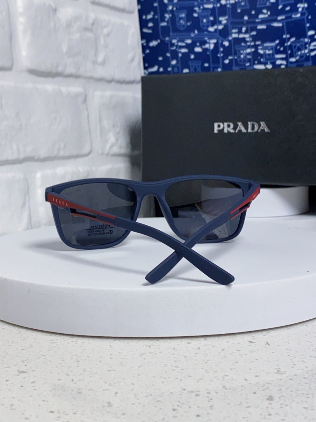 Prada Polarized Fashion Blue Lens Sunglasses for Men & Women - 432113 - detail image 3