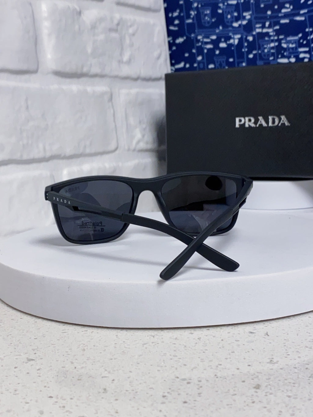 Prada Polarized Fashion Blue Lens Sunglasses for Men & Women - 415681 - detail image 2