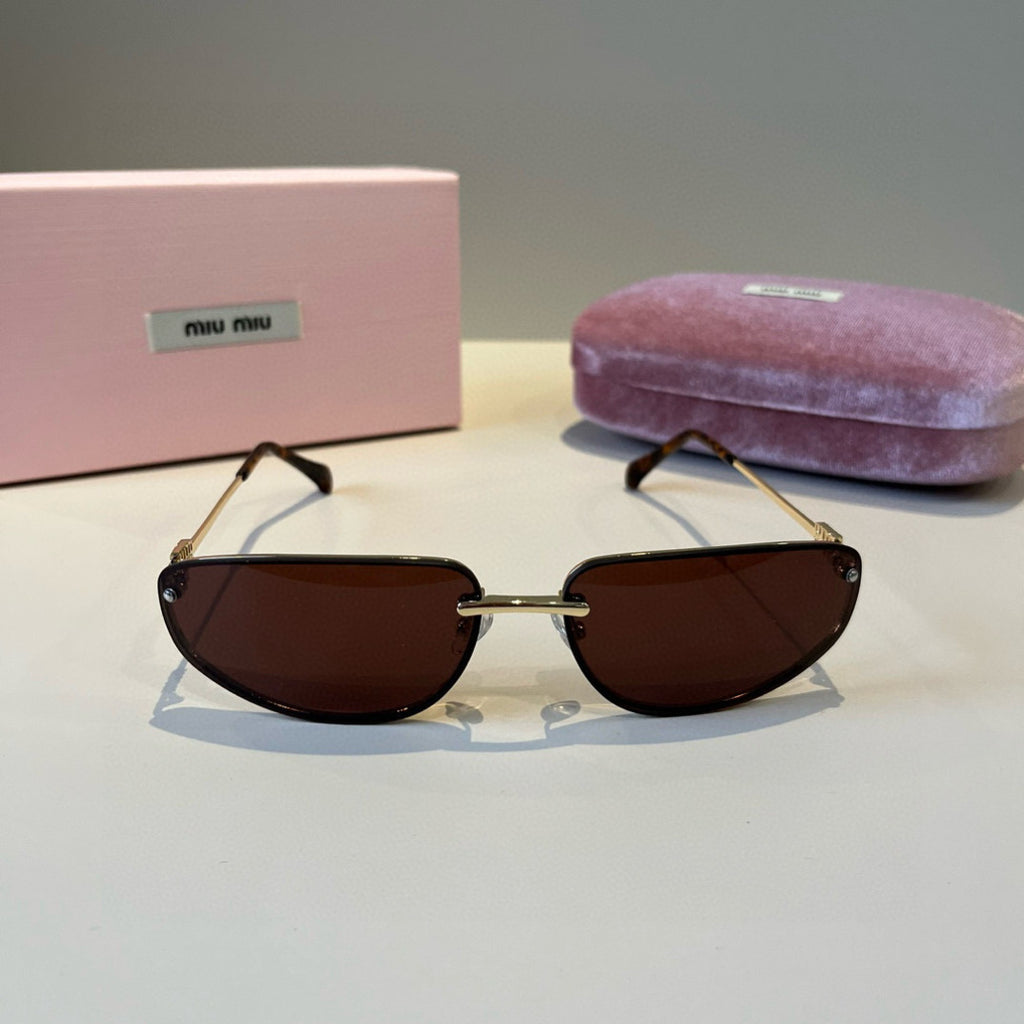 Miu Miu Fashion Red Lens Sunglasses for Men & Women - 416236 - detail image 2
