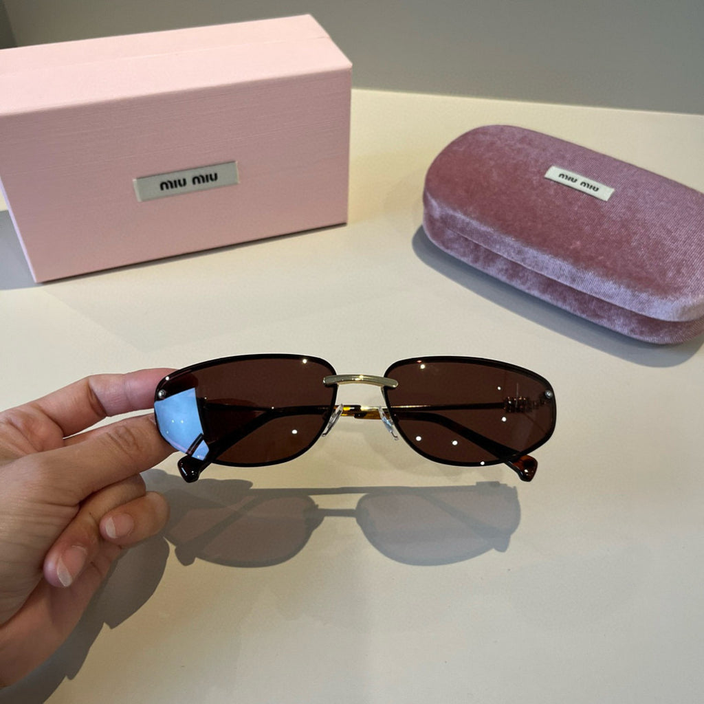 Miu Miu Fashion Red Lens Sunglasses for Men & Women - 416236 - detail image 4