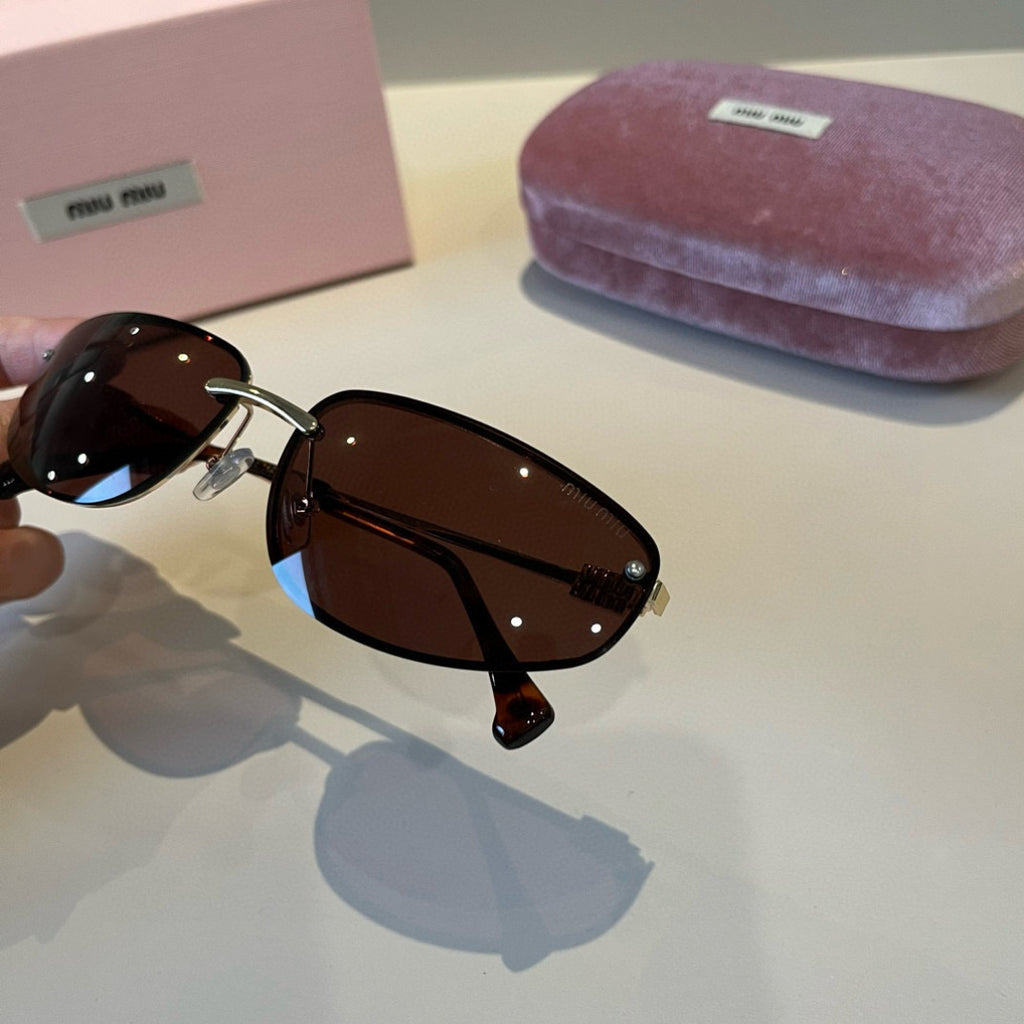 Miu Miu Fashion Red Lens Sunglasses for Men & Women - 416236 - detail image 5